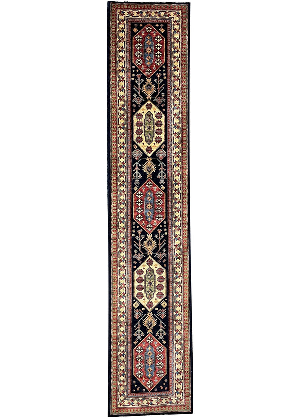 2'8"x12'11" Aspen (s) Hand Knotted