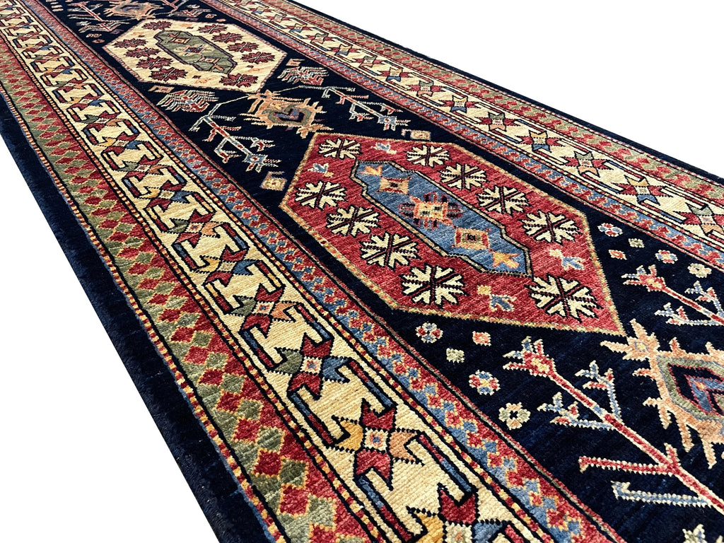2'8"x12'11" Aspen (s) Hand Knotted