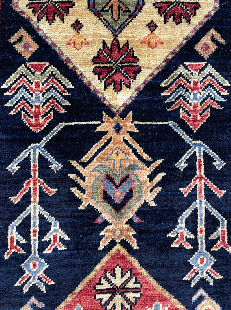 2'8"x12'11" Aspen (s) Hand Knotted