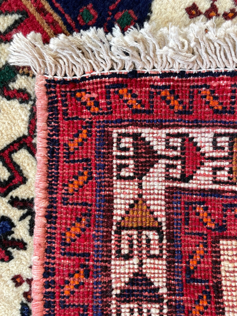 2'8"x1'8" Afshar Balsht Hand Knotted