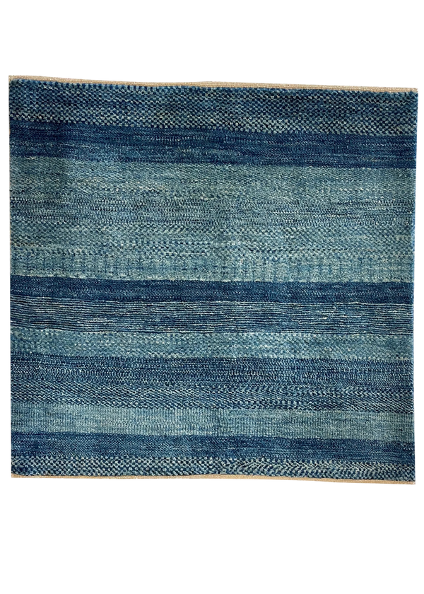 2'8"x2'7" Kashkuli Gabbeh Hand Knotted