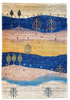 2'8"x3'10" Kashkuli Hand Knotted