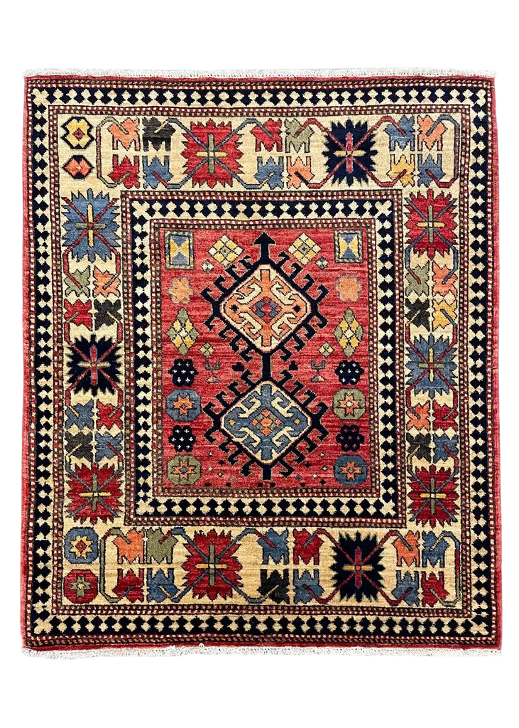 2'8"x3'2" Lori Hand Knotted