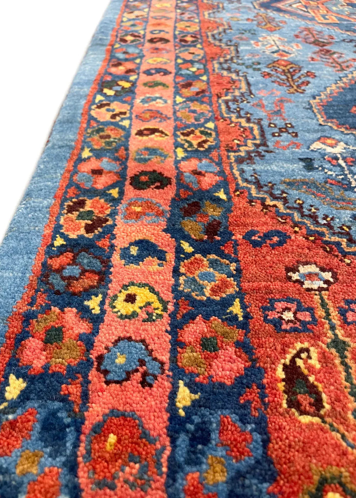 2'8"x4'10" Qashqai Hand Knotted