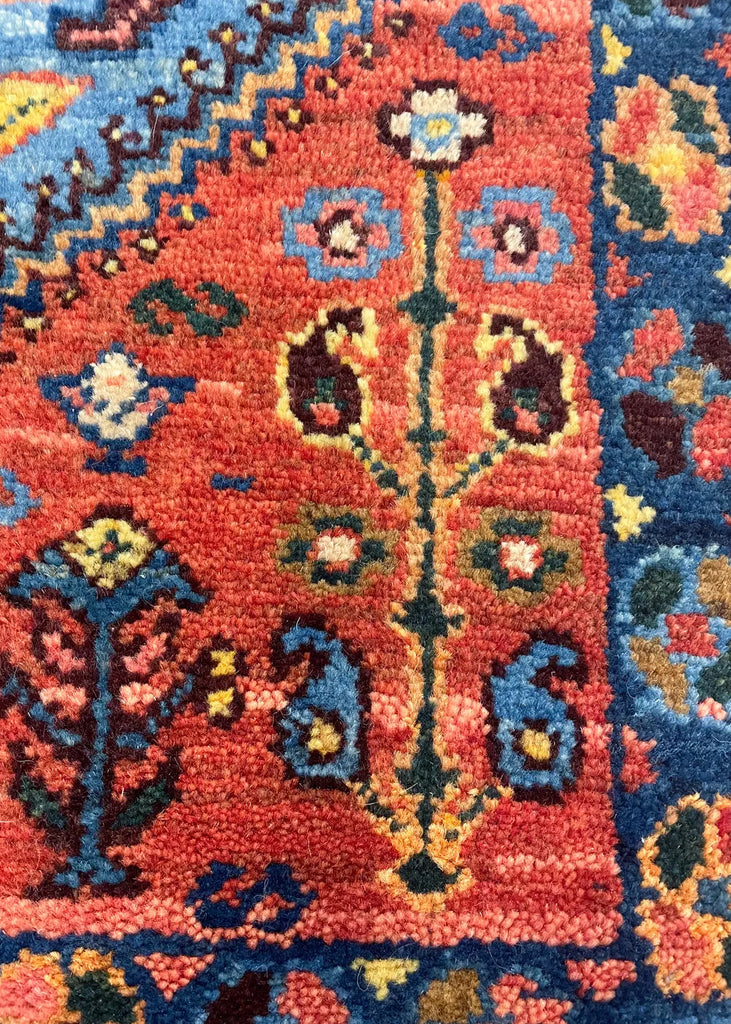 2'8"x4'10" Qashqai Hand Knotted