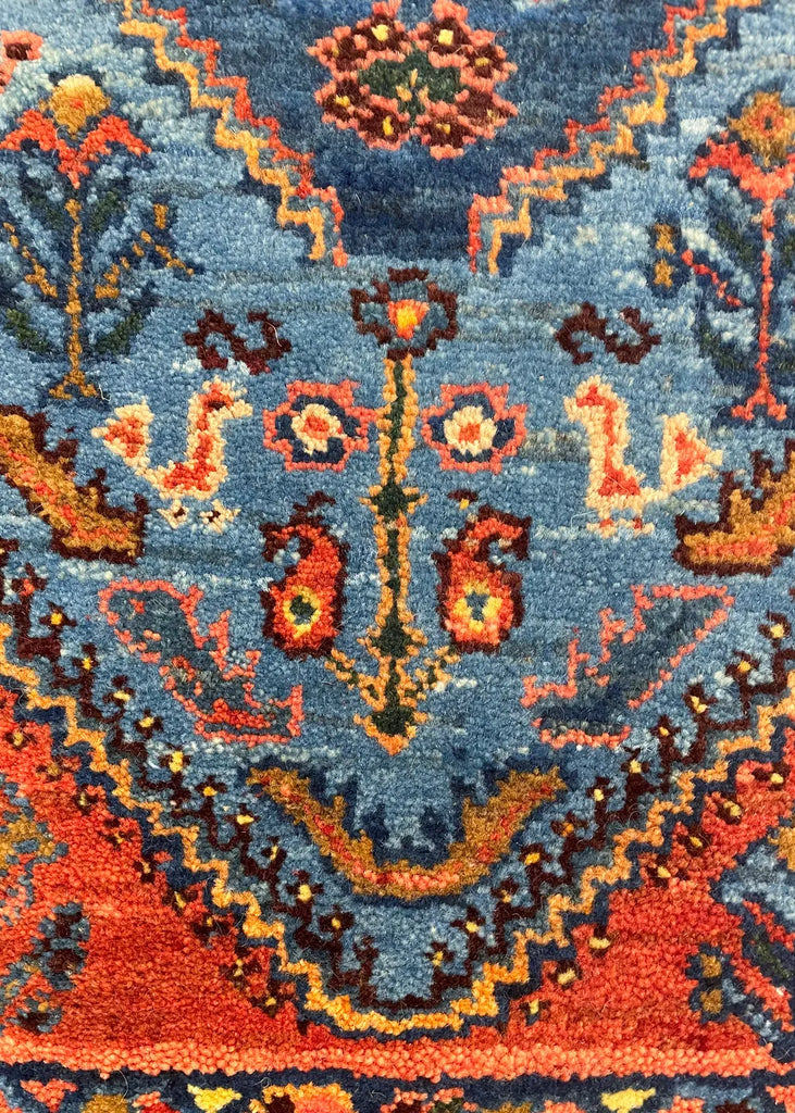 2'8"x4'10" Qashqai Hand Knotted