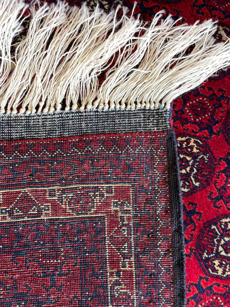 2'8"x6'4" Khoja Roshna Hand Knotted