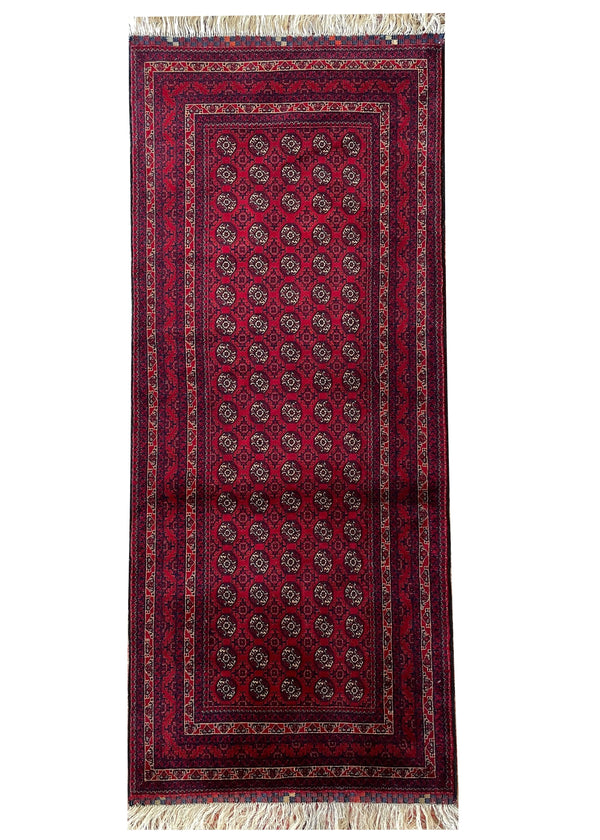 2'8"x6'4" Khoja Roshna Hand Knotted