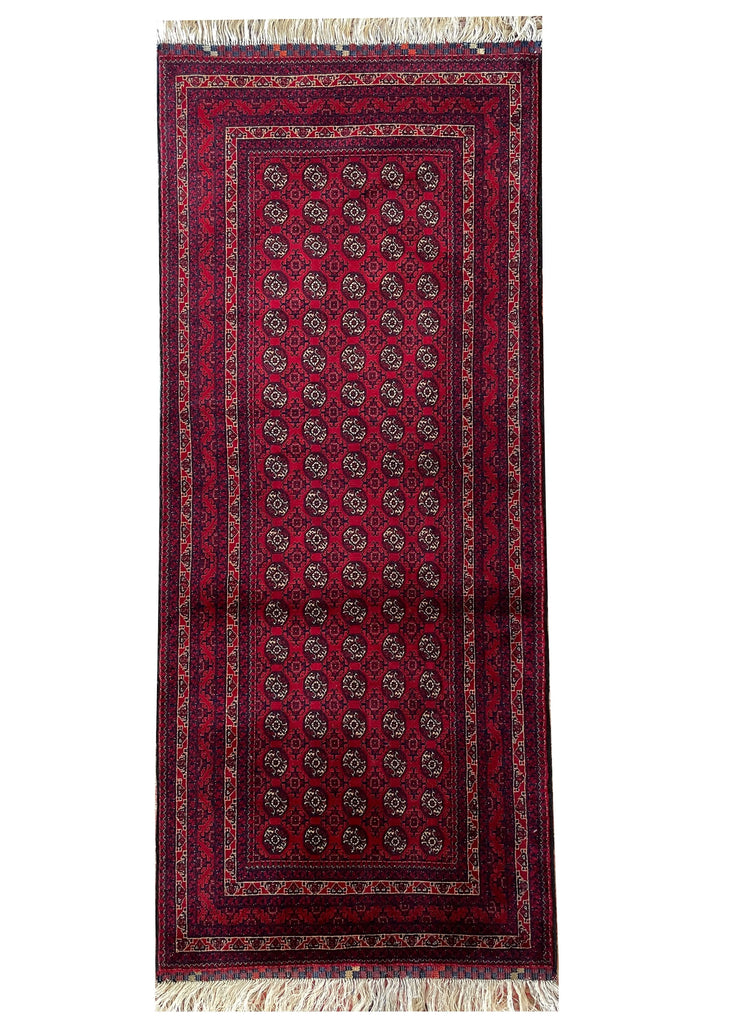 2'8"x6'4" Khoja Roshna Hand Knotted