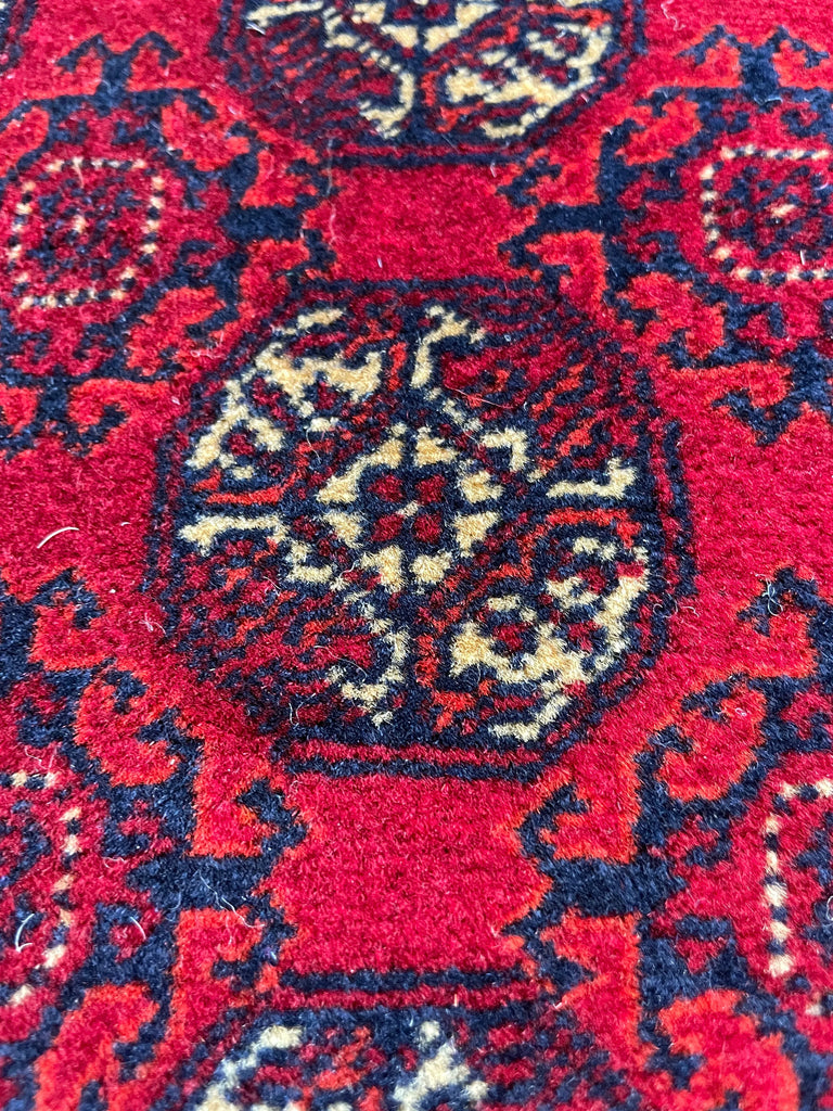 2'8"x6'4" Khoja Roshna Hand Knotted