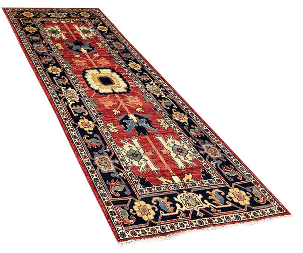 2'8"x6' Heriz Hand Knotted