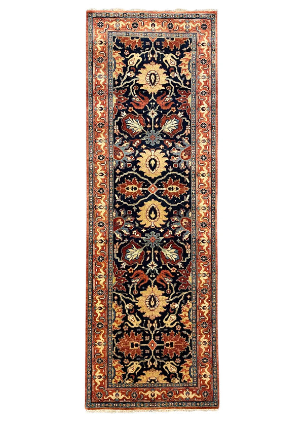 2'8"x7'11" Tabriz Hand Knotted