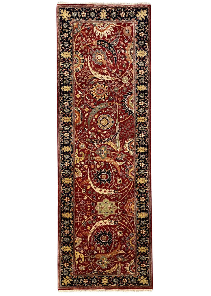 2'8"x8'1" Kerman Hand Knotted
