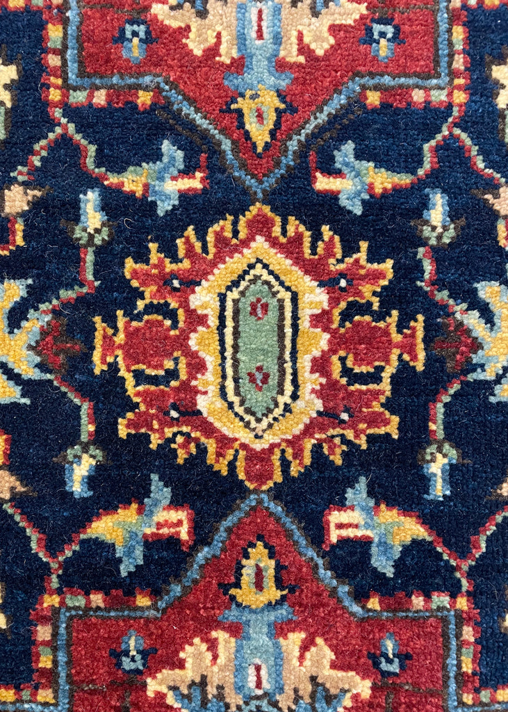 2'8"x8'2" Heriz Hand Knotted