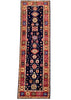 2'8"x8'4" Aspen Blue (s) Hand Knotted