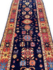 2'8"x8'4" Aspen Blue (s) Hand Knotted