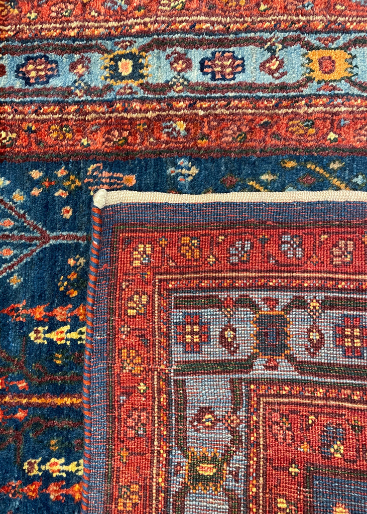 2'8"x8'9" Khamsehbaf Hand Knotted