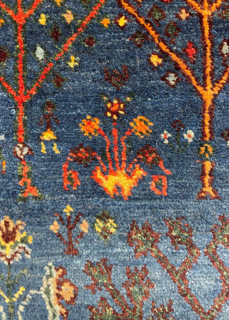 2'8"x8'9" Khamsehbaf Hand Knotted