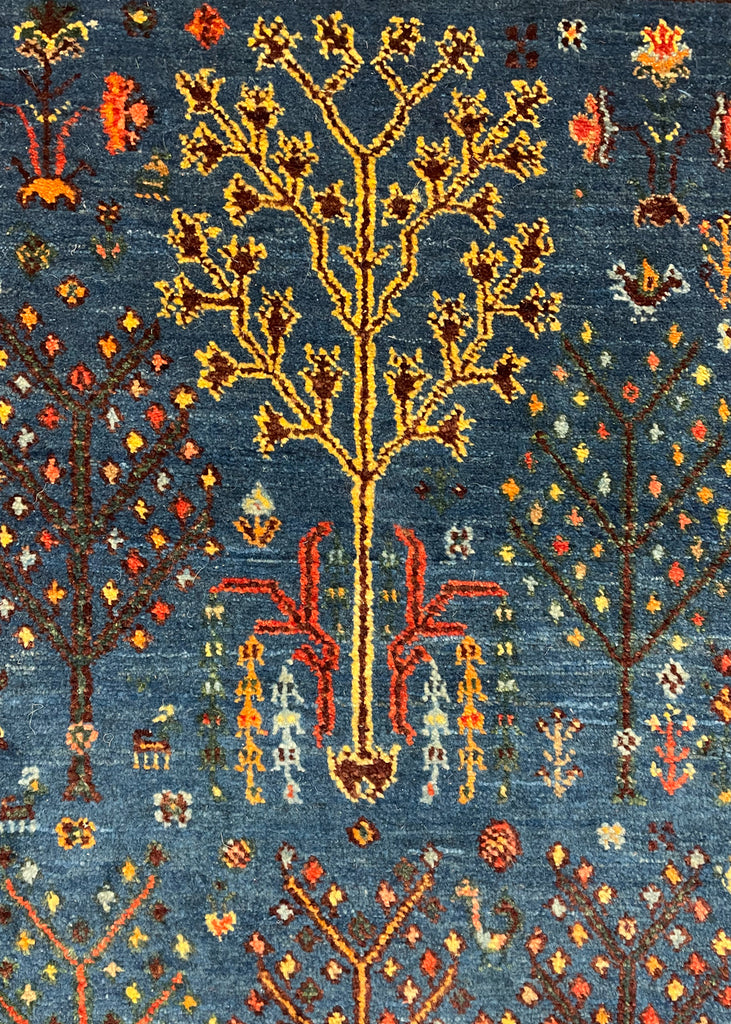 2'8"x8'9" Khamsehbaf Hand Knotted