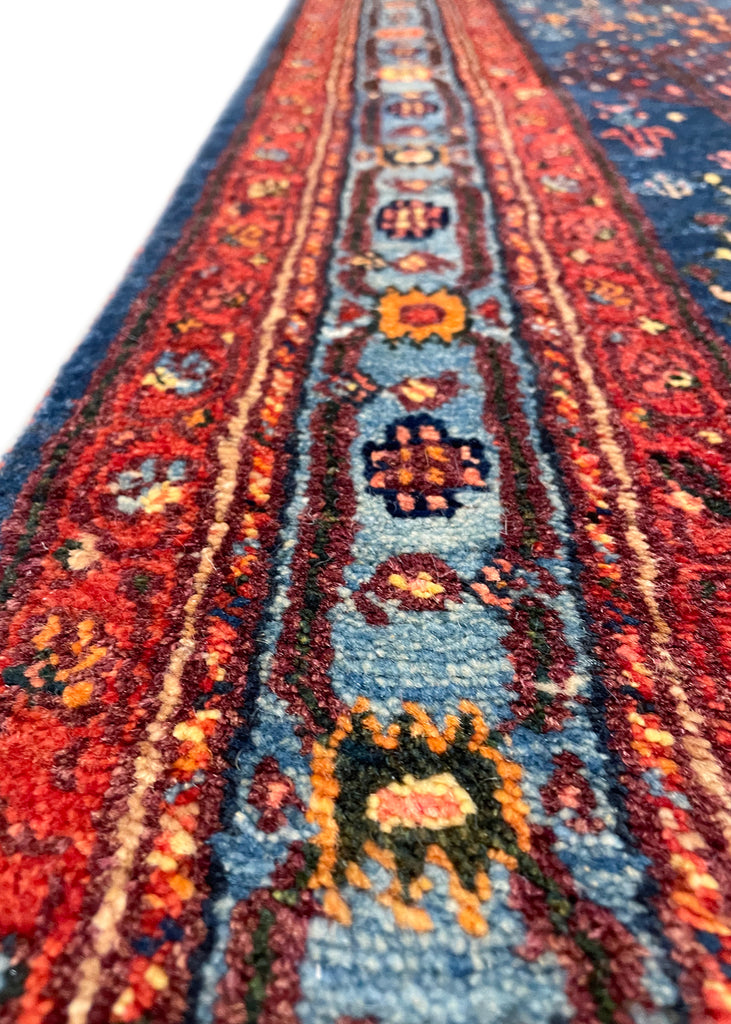 2'8"x8'9" Khamsehbaf Hand Knotted