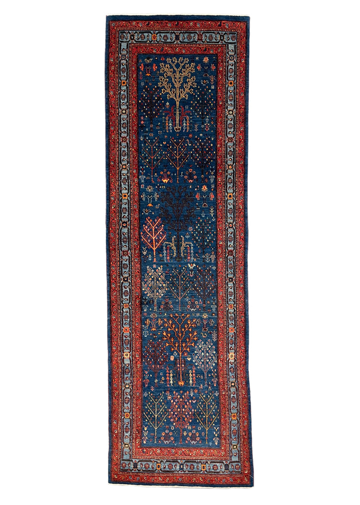 2'8"x8'9" Khamsehbaf Hand Knotted