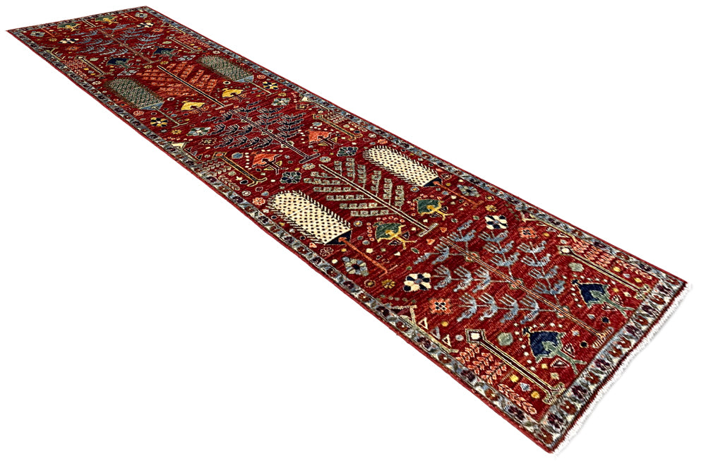 2'8"x9'8" Bakshiesh Hand Knotted