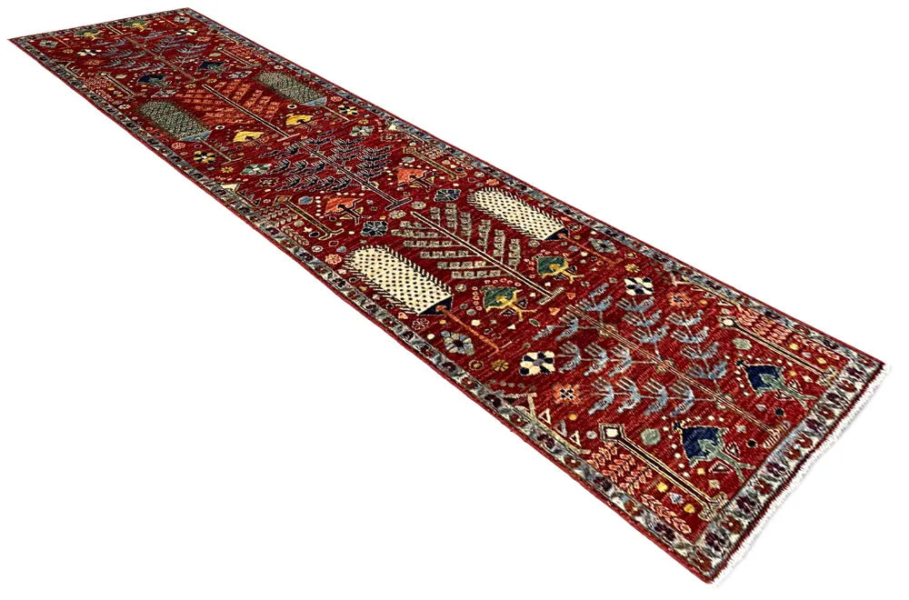 2'8"x9'8" Bakshiesh Hand Knotted