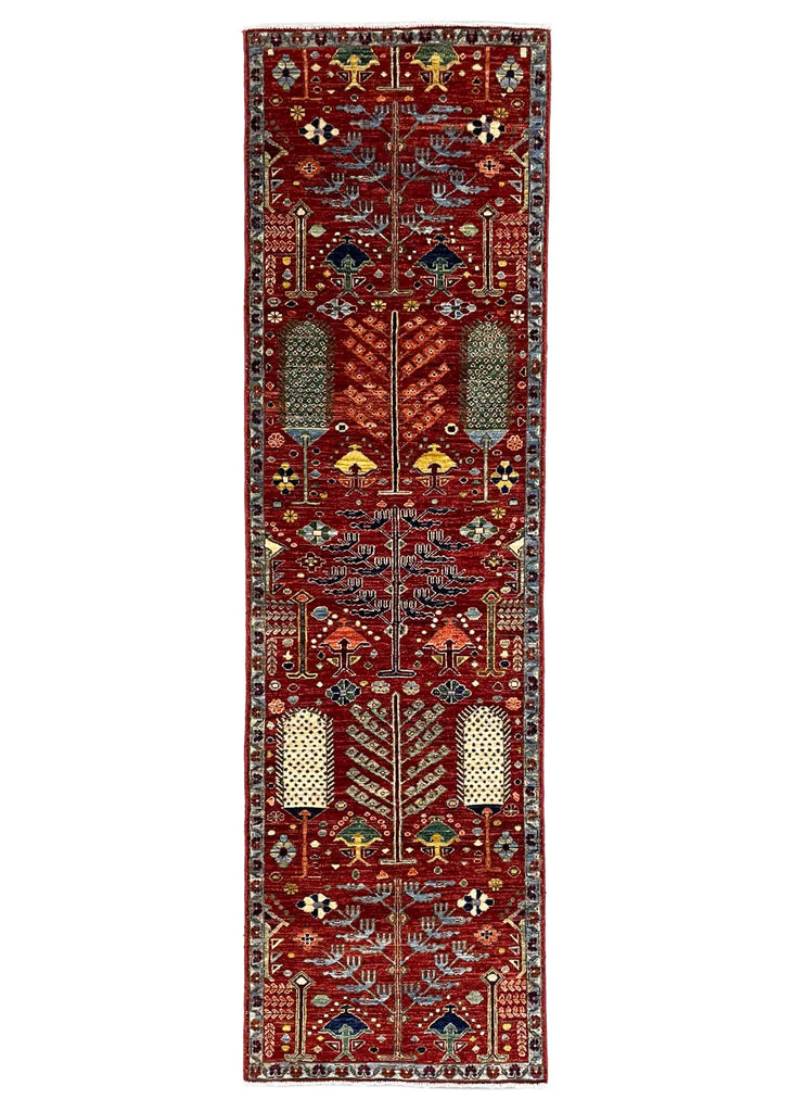 2'8"x9'8" Bakshiesh Hand Knotted