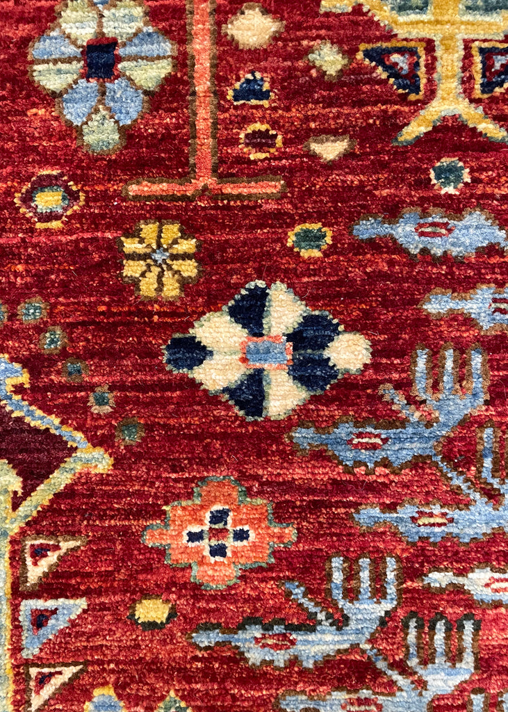 2'8"x9'8" Bakshiesh Hand Knotted