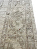 2'8"x9'9" White Wash Peshawar Hand Knotted