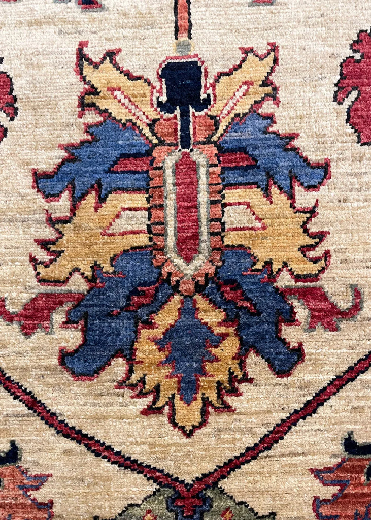 2'9"x10'3" Heriz Hand Knotted