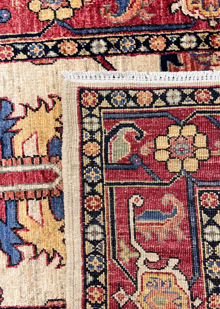 2'9"x10'3" Heriz Hand Knotted