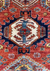 2'9"x10'9" Karaja Hand Knotted
