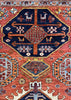 2'9"x10'9" Karaja Hand Knotted