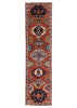 2'9"x10'9" Karaja Hand Knotted