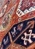 2'9"x10'9" Karaja Hand Knotted