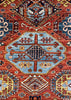 2'9"x10'9" Karaja Hand Knotted