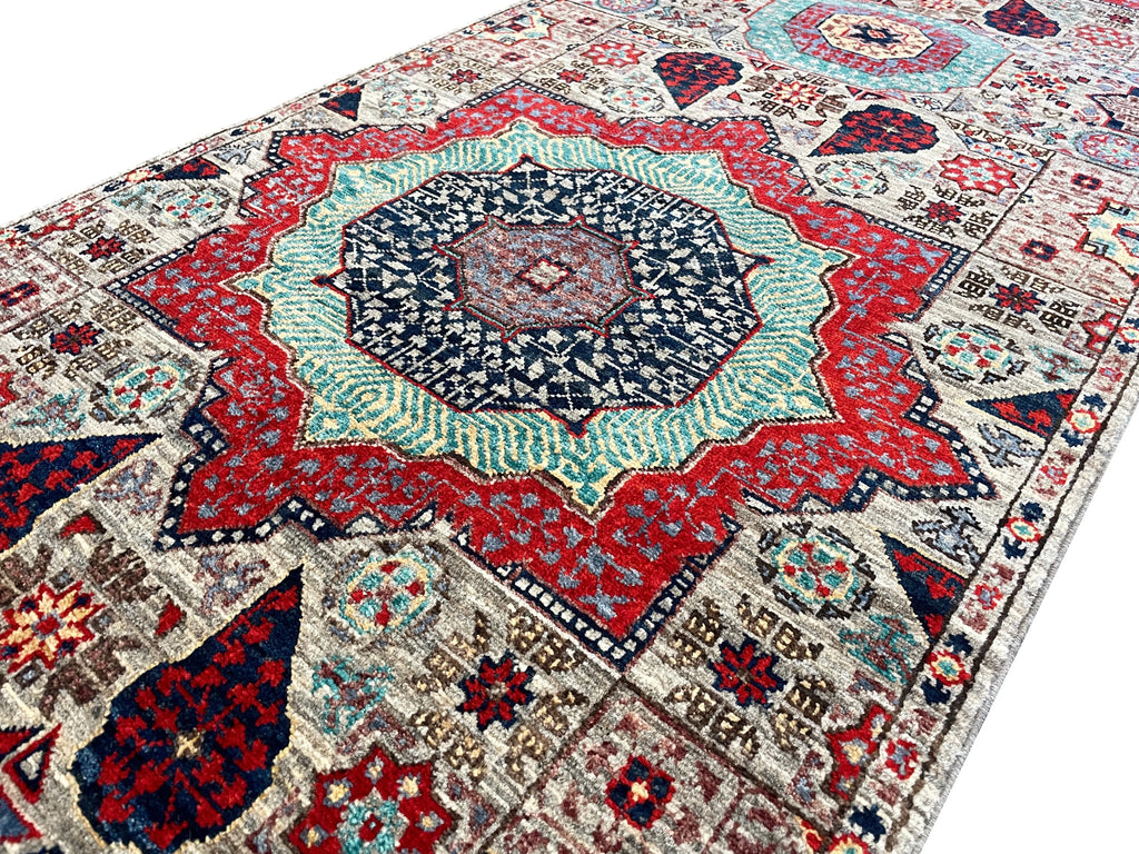 2'9"x10' Afghan-Mamluk Hand Knotted