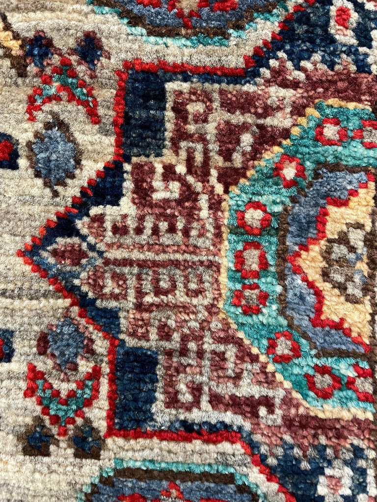 2'9"x10' Afghan-Mamluk Hand Knotted
