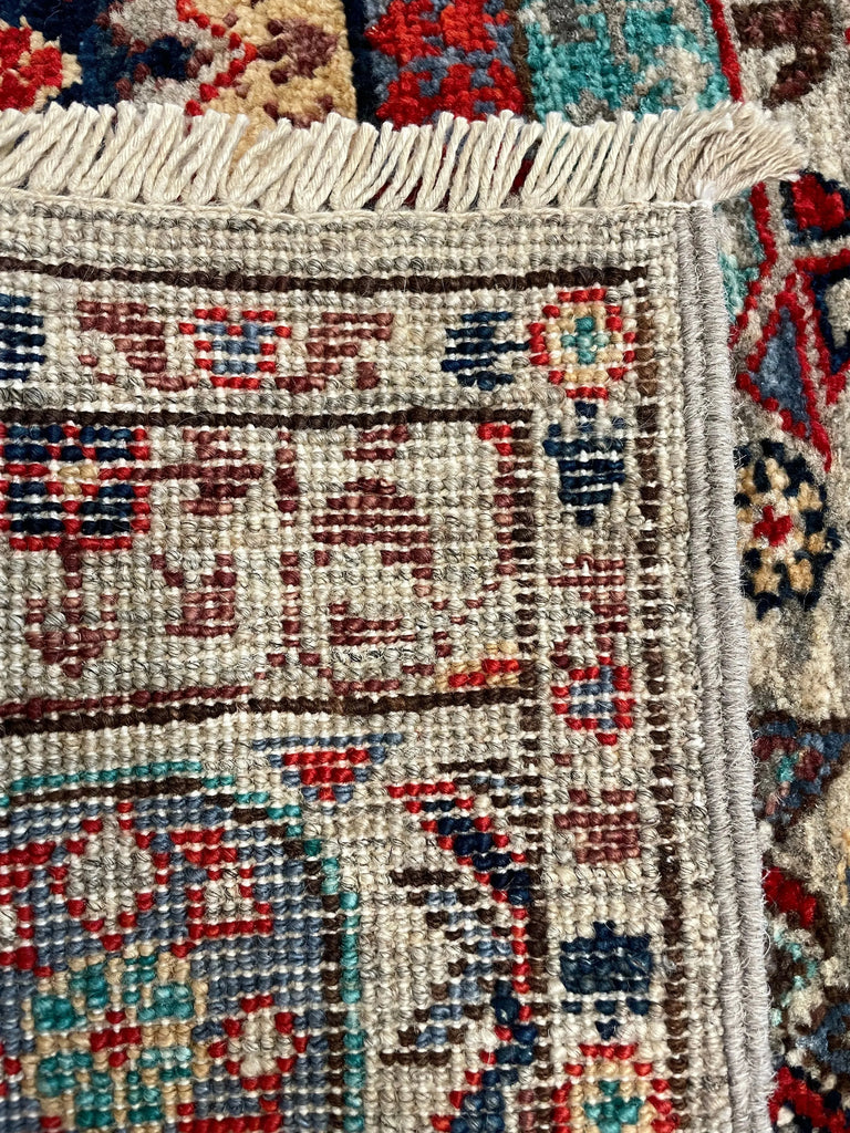 2'9"x10' Afghan-Mamluk (s) Hand Knotted