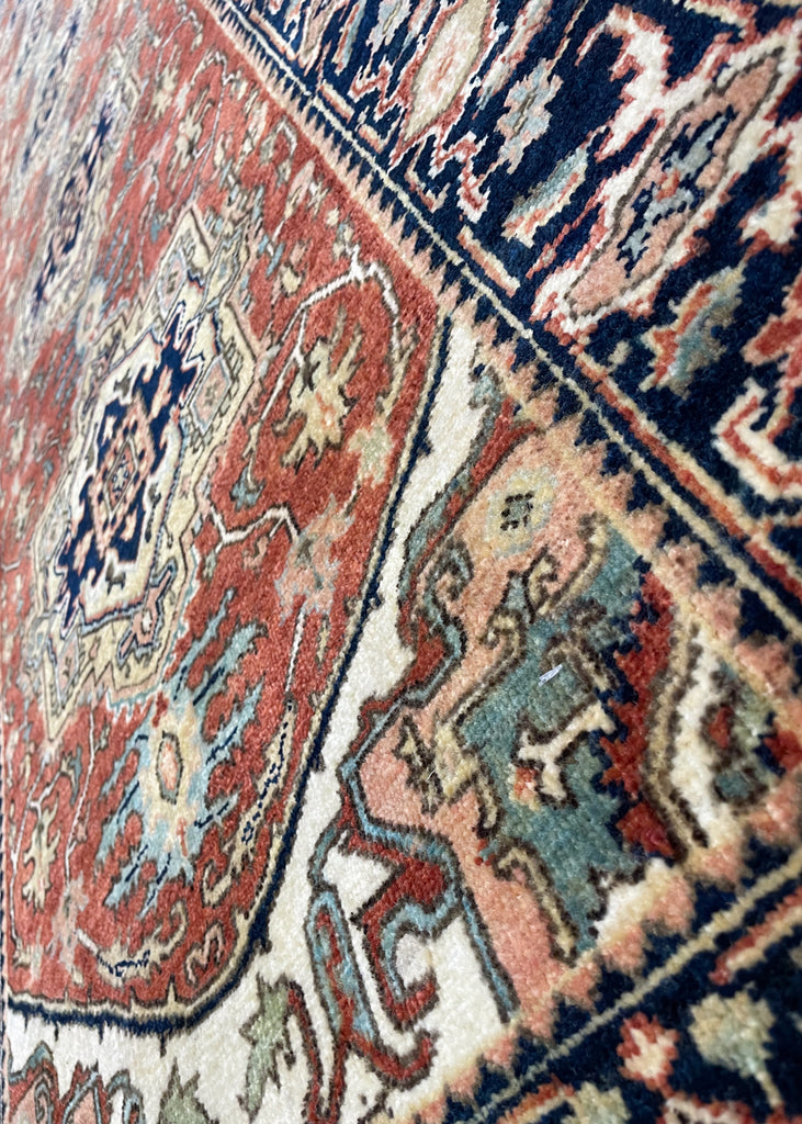 2'9"x10' Heriz Hand Knotted