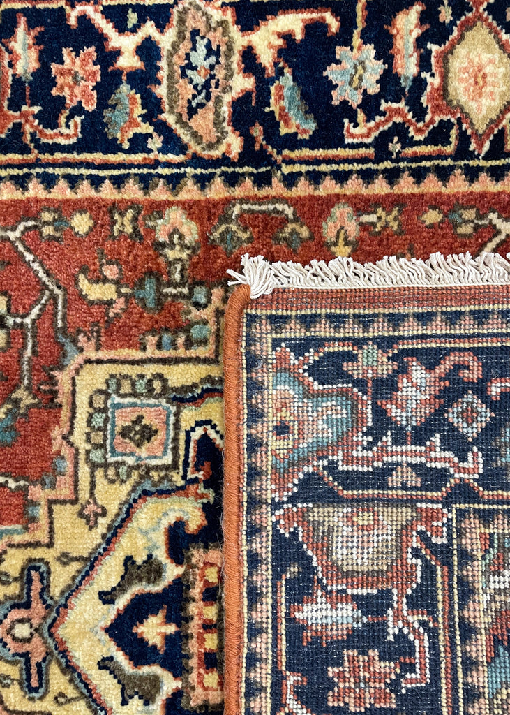 2'9"x10' Heriz Hand Knotted