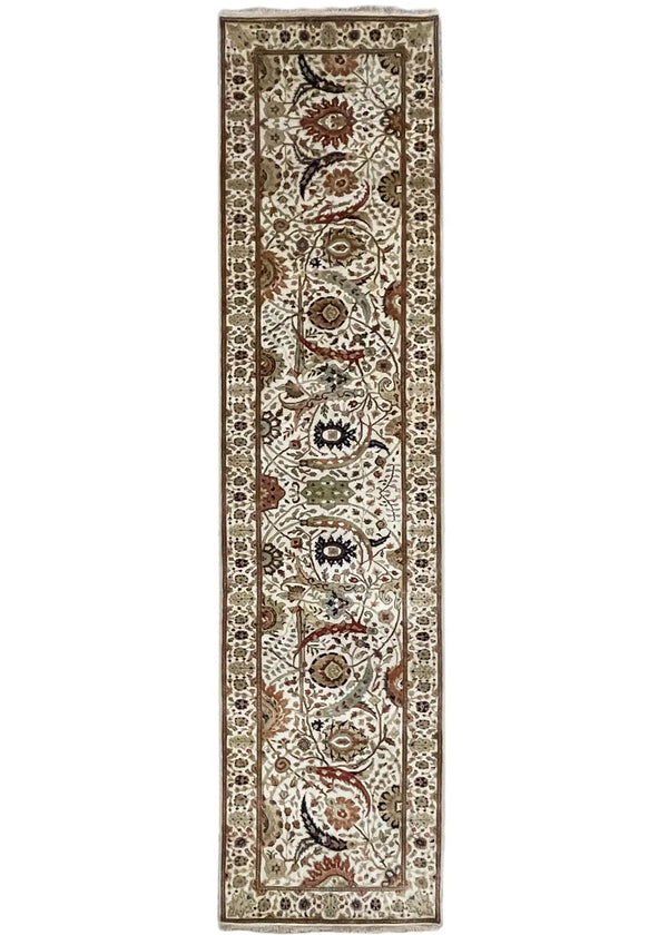 2'9"x11'7" Kerman Hand Knotted