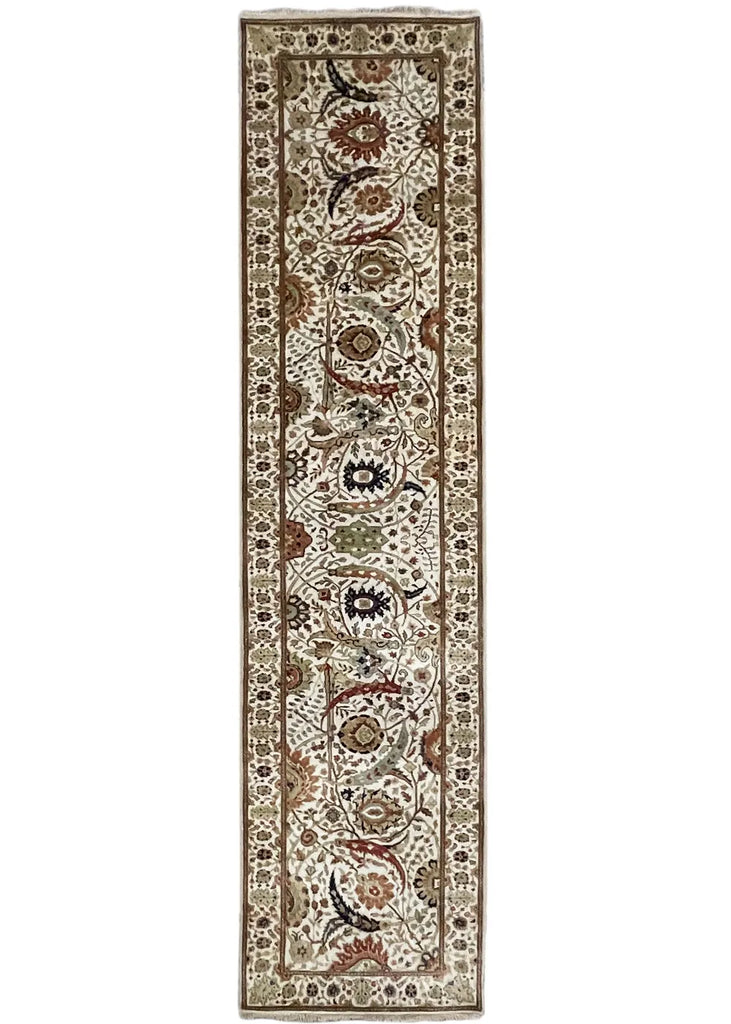 2'9"x11'7" Kerman Hand Knotted