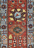 2'9"x11'7" Sauj Bolag Kurdish Hand Knotted
