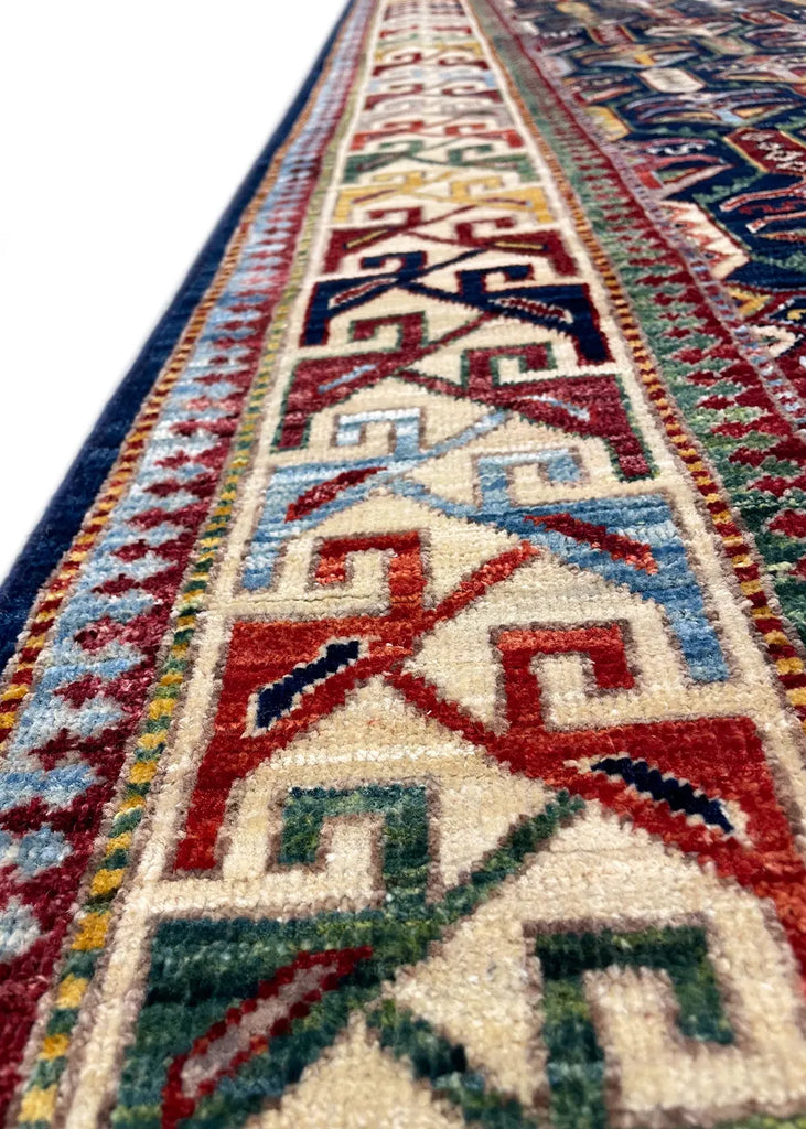 2'9"x11'9" Shirvan Hand Knotted