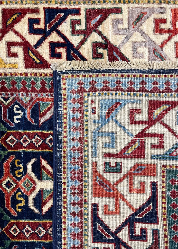 2'9"x11'9" Shirvan Hand Knotted