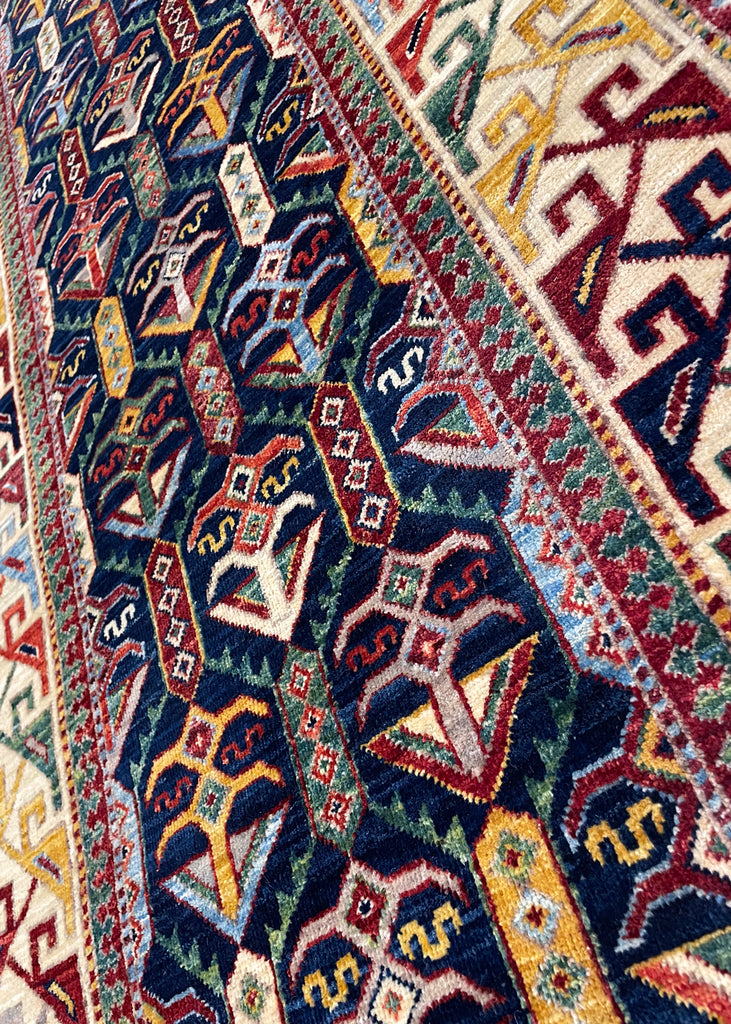 2'9"x11'9" Shirvan Hand Knotted