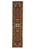 2'9"x12'1" Heriz Hand Knotted