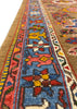 2'9"x12'1" Heriz Hand Knotted